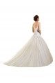 Blanc Princesse Tulle Dentelle Robes de mariée Pas Chère