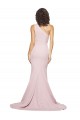 Fourreau Balayage train Crêpe Stretch Longue Robes demoiselle d'honneur / Robes de bal Pas Chère