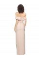 Sirène Épaule Dénudée Crêpe Stretch Longue Formelles Robes demoiselle d'honneur / Robes de soirée / Robes de bal Pas Chère