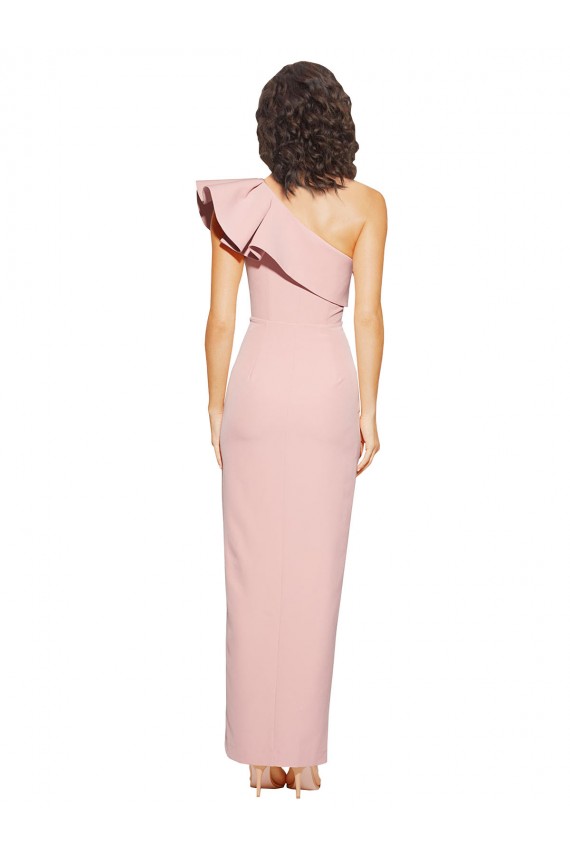 Fourreau Crêpe Stretch Longue Formelles Robes demoiselle d'honneur / Robes de soirée / Robes de bal Pas Chère