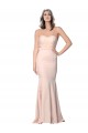 Fourreau Crêpe Stretch Tulle Longue Formelles Robes demoiselle d'honneur / Robes de soirée / Robes de bal Pas Chère