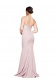 Fourreau Sans bretelle Balayage train Crêpe Stretch Longue Formelles Robes demoiselle d'honneur / Robes de soirée / Robes de bal Pas Chère
