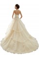 Ivoire & Champagne Princesse Tulle Dentelle Robes de mariée Pas Chère