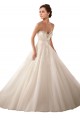 Ivoire Princesse Satiné Tulle Dentelle Robes de mariée Pas Chère