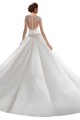 Ivoire Trapèze Satiné Robes de mariée Pas Chère