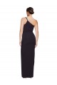 Noir Fourreau Sans bretelle Crêpe Stretch Longue Formelles Robes demoiselle d'honneur / Robes de soirée / Robes de bal Pas Chère