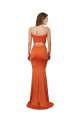 Sirène Sans bretelle Spandex Longue Formelles Robes demoiselle d'honneur / Robes de soirée / Robes de bal Pas Chère