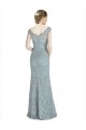 Sirène Épaule Dénudée Dentelle Longue Robes demoiselle d'honneur / Robes de bal Pas Chère