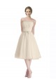 Trapèze Sans bretelle Tulle Courte Robes demoiselle d'honneur / Robes de cocktail Pas Chère